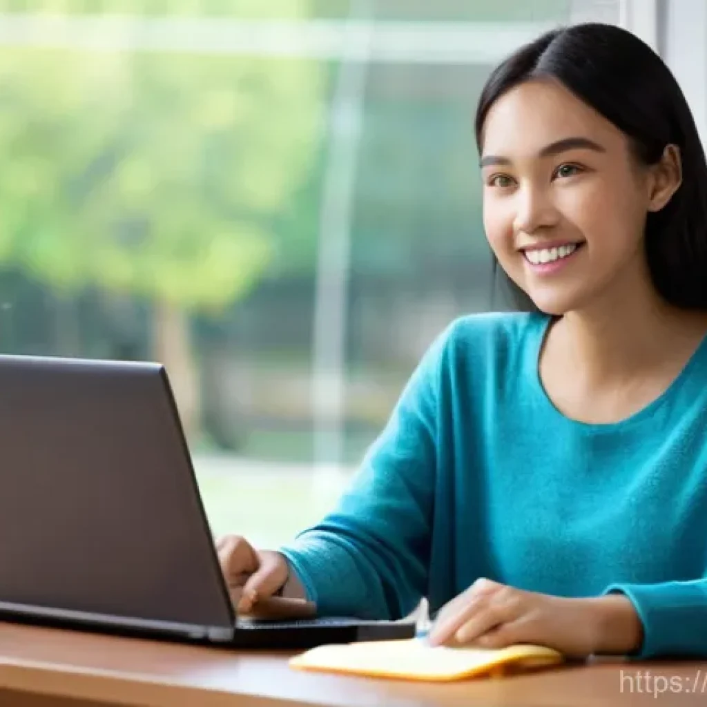 CFA 합격생 인터뷰 - **Prompt 1: Balanced Study and Personal Life**
    "A diligent young woman in her late 20s, with a w...